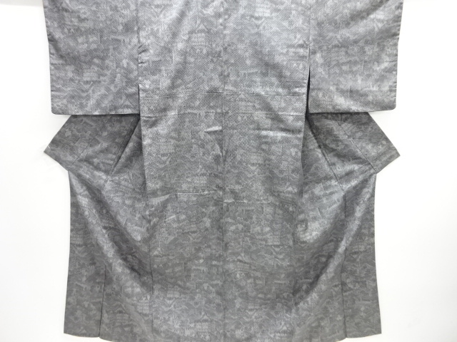 JAPANESE KIMONO / OMESHI / NISHIJIN-ORI / WOVEN ABSTRACT HOUSE